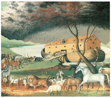 Noah's Ark Painting by Edward Hicks