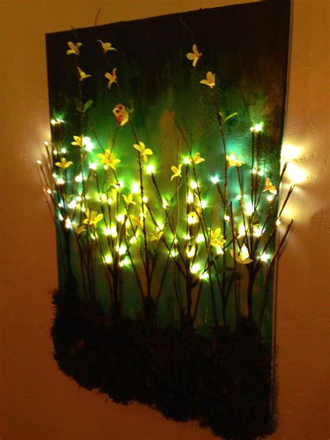 Canvas light up wall art - 10 ideal wall decorations - Warisan Lighting