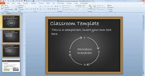 Free Classroom PowerPoint Template & Presentation Slides