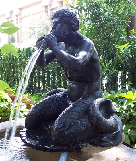 Triton Merman from one of my fountains | Web development design, Web ...