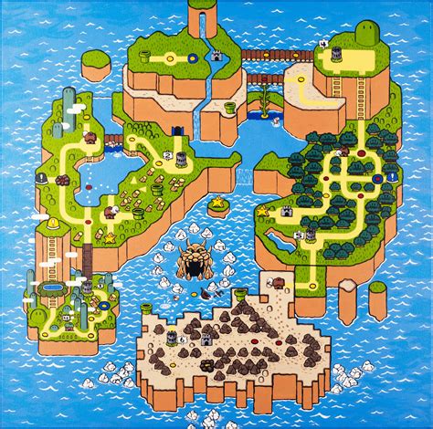 Super Mario World Map