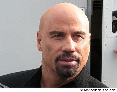 John Travolta Bald with Beard