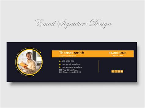 Email Signature Template on Behance