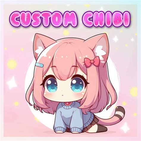 Custom Cute Chibi Anime Character Commission Cute Anime Cute Chibi ...