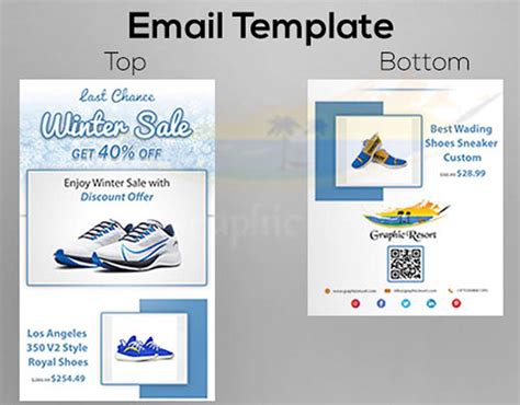 Free Download Marketing Email PSD Template on Behance