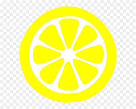 Lemon Slice Clip Art Lemon Slice Clip Art At Clker - Circle, HD Png ...