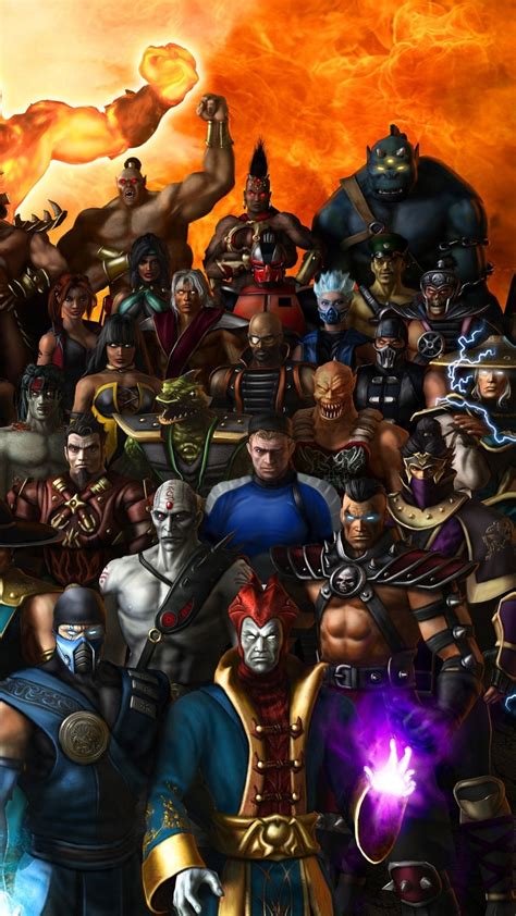 Mortal Kombat Characters Wallpapers (70+ pictures)