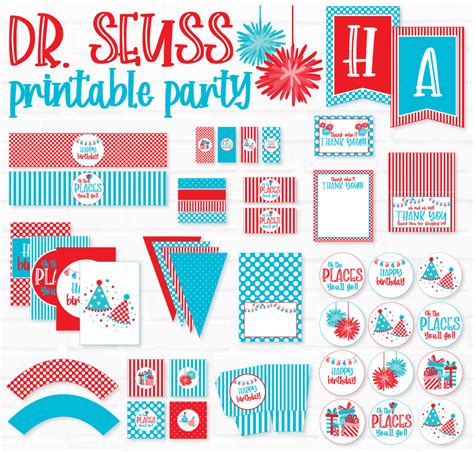 Dr. Seuss First Birthday Party Feature