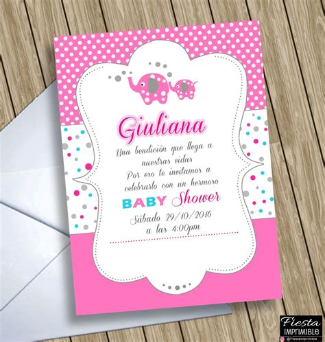 Ideas De Invitaciones Para Baby Shower