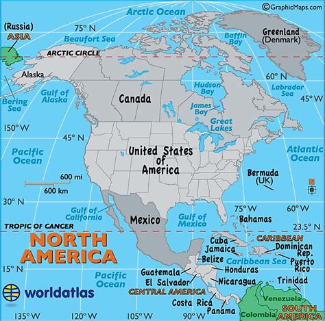 North America Countries Name List - Uno