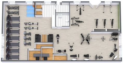 Home Gym Layout Floor Plan - Image to u