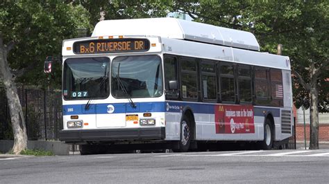 MTA NEW YORK CITY BUS 285 NEW FLYER C40LF CNG BUS ON THE BX6 IN HUNTS ...