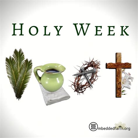 Holy Week Cover Image Series - Embedded Faith