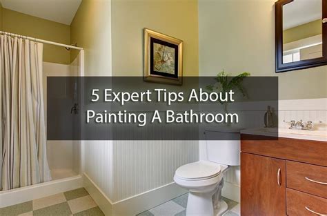 5 Expert Tips About Painting A Bathroom – SurePRO Painting