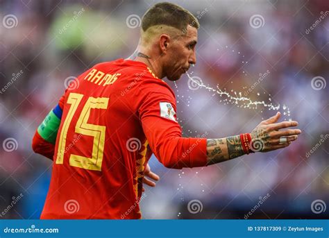 Real Madrid and Spain National Football Team Captain Sergio Ramos ...