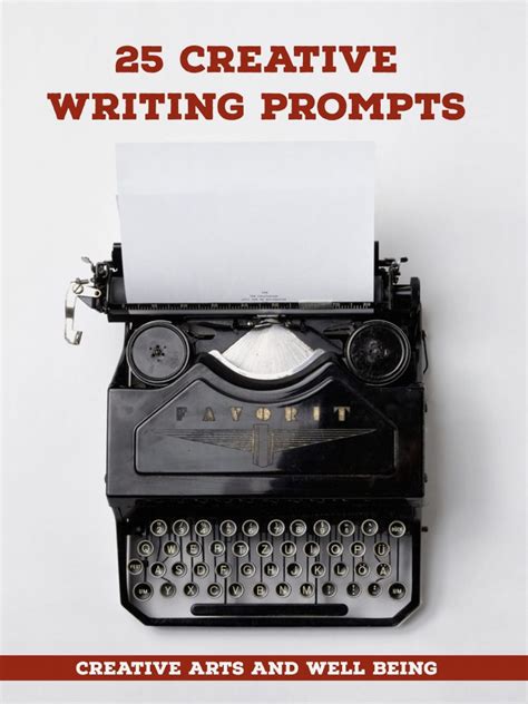 25 Creative Writing Prompts