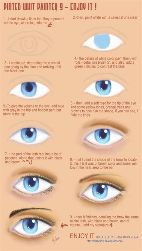 HOW TO PAINT AN EYE: 25 Amazing Tutorials – Bored Art