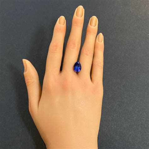 On hold Jackie. Pear Shape Brilliant Tanzanite 6.91 Carats - Tanzanite ...