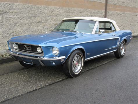 very rare 1968 Ford Mustang GT Convertible for sale