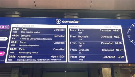 Eurostar cancellation chaos as 23,000 passengers stranded with children ...