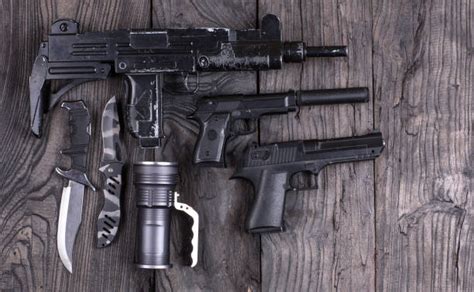 Uzi Submachine Gun Stock Photos, Pictures & Royalty-Free Images - iStock