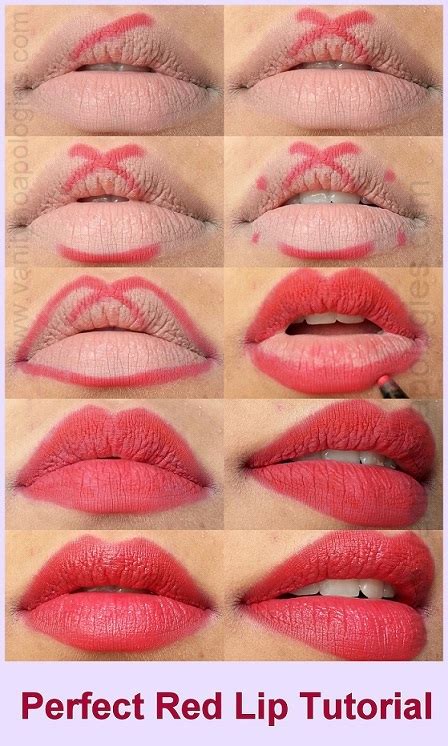 Tutorial: How To Apply Red Lipstick Perfectly (Steps + Products Used)