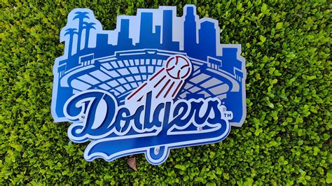 Dodgers Fan Art. Wall Decor Man Cave LA - Etsy