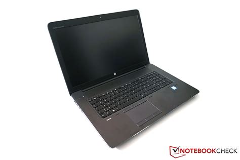 HP ZBook 17 G3 Workstation Review - NotebookCheck.net Reviews