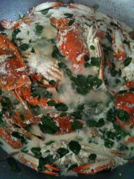 Ginataang alimasag ( crab in coconut milk) | Food, Cooking, Recipes