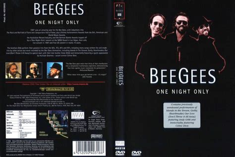 Bee Gees-One Night Only (1998) DVD Cover - DVDcover.Com