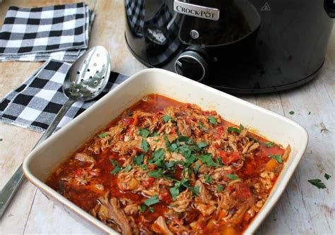 Slow Cooker Paprika Pork Goulash #Crocktober - BakingQueen74