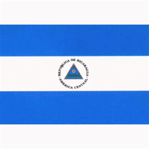 Buy Nicaragua Flag License Plate For Sale