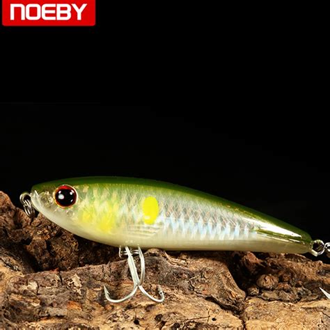 Noeby Fishing Pencil Pike Lures Baits Wobblers Isca Artificial Pike ...