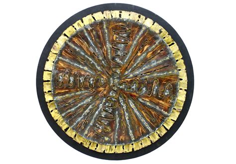 Metal Wall Sculpture at 1stDibs