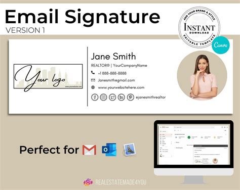 Professional email signature - iheartsay