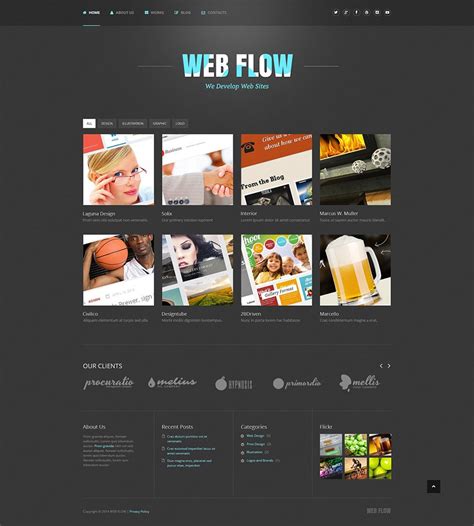 20+ Best Web Design WordPress Templates & Themes | Free & Premium Templates