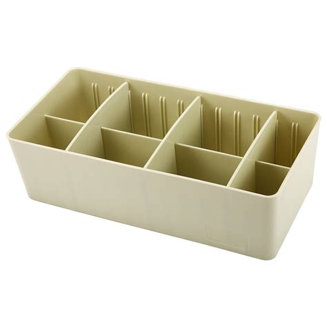 Plastic Storage Organizer Box with Removable Dividers Jewelry Earring ...