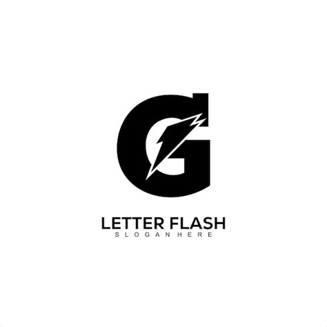 Free Vector | Silhouette letter g logo design illustration