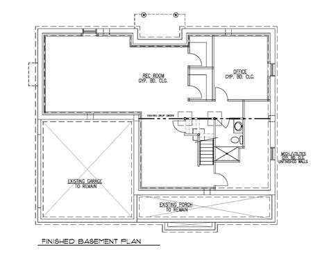 Basement Plans Floor Plans - Image to u