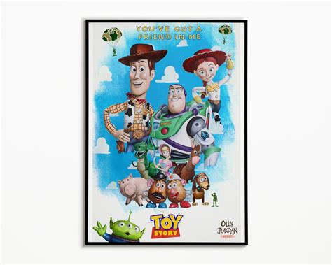 Toy Story Poster Toy Story Movie Poster Epic Movie Poster - Etsy