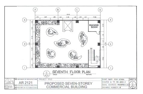 roof deck floor plan | Floor plans, How to plan, Architecture project