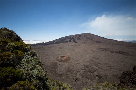 There's a Volcano on Reunion Island and it's super active