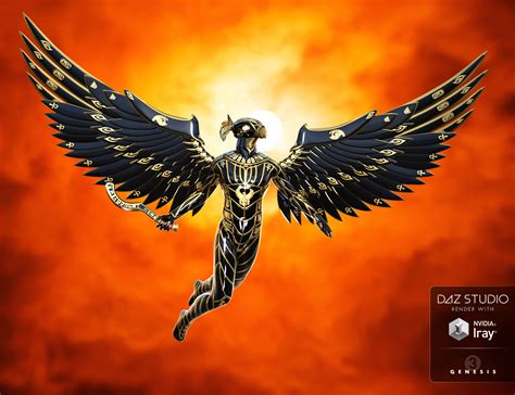 Sky Gods Horus for Genesis 3 Male(s) | Daz 3D