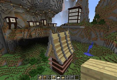 Mountain village Minecraft Map