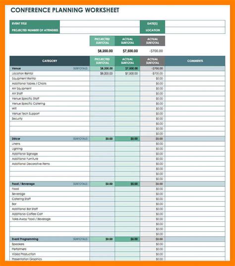 Free Event Planning Template Excel - Printable Templates: Your Go-To ...