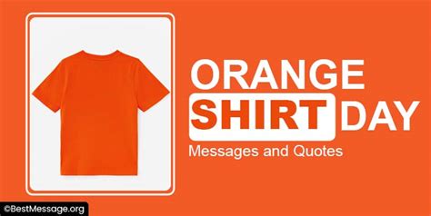 Orange Shirt Day Messages, Orange Shirt Quotes