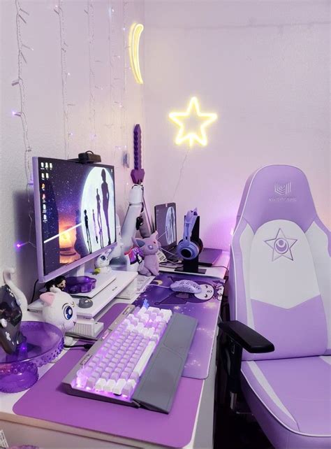 Pin on Purple Gaming Setup