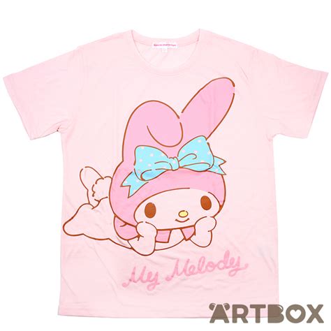 Buy Sanrio My Melody Logo Design Pink Classic T-Shirt Medium at ARTBOX