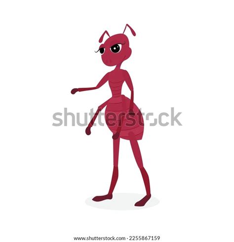 Annie Ant Cartoon Character Vector Illustration Stock Vector (Royalty ...