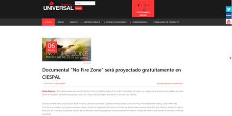 Documental “No Fire Zone” será proyectado gratuitamente en CIESPAL ...